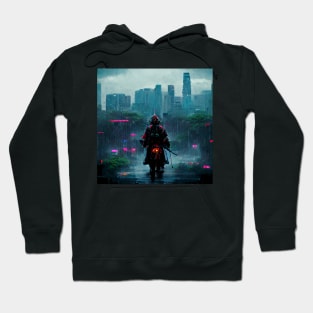 Downpour - Cyberpunk Samurai Hoodie